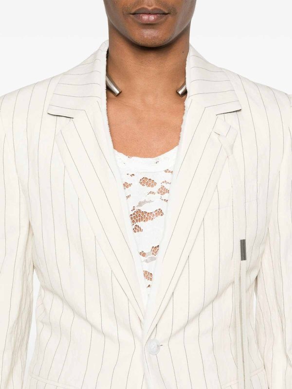 ANN DEMEULEMEESTER: カジュアルジャケット online - カジュアルジャケット - 白