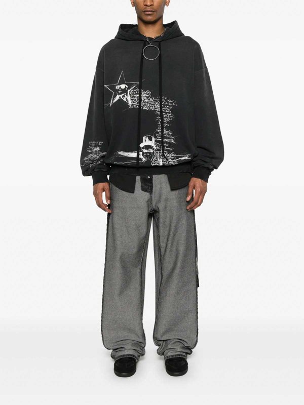 スウェットシャツ/セーター - 黒 shop online: ANN DEMEULEMEESTER