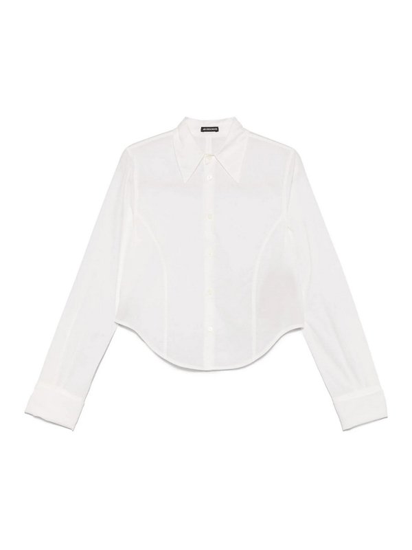 ANN DEMEULEMEESTER: Hemden - Hemd - Weiß