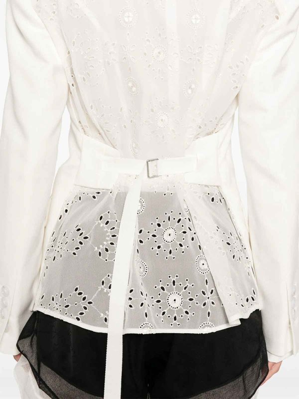 ANN DEMEULEMEESTER: Chaquetas casual online - Chaqueta Casual - Blanco
