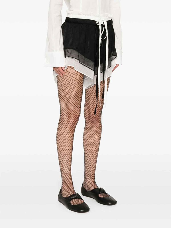 ショートパンツ - 黒 shop online: ANN DEMEULEMEESTER