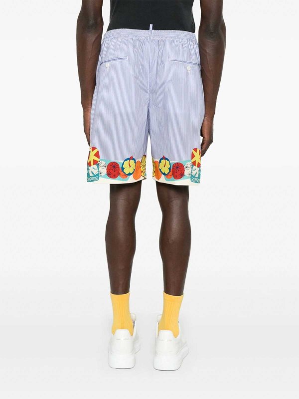 DSQUARED2: Hosen Shorts online - Shorts - Blau