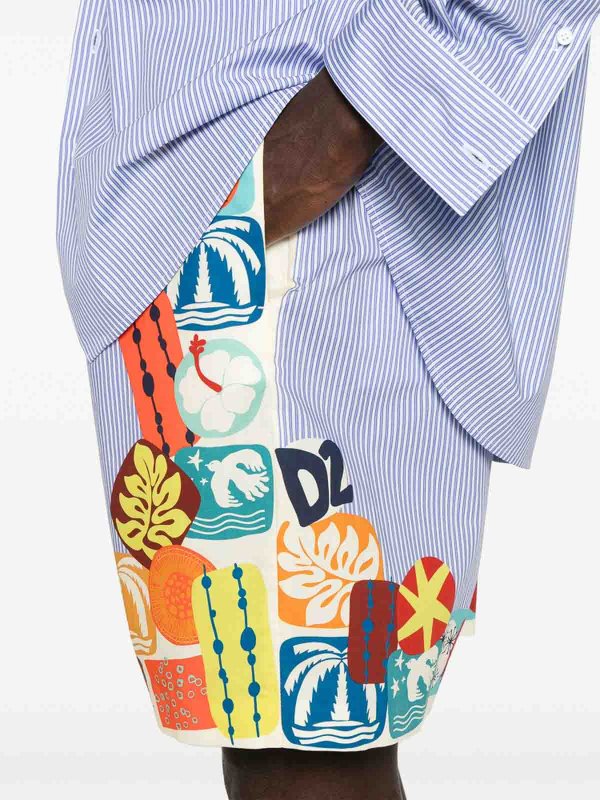 Shorts - Blau shop online: DSQUARED2