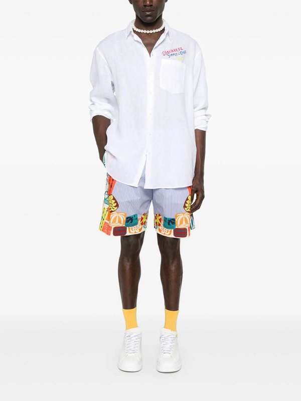 Camisa - Blanco shop online: DSQUARED2