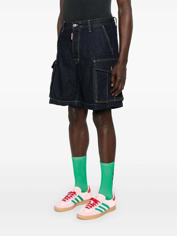 The Best Shops DSQUARED2: Shorts - Shorts - Azul