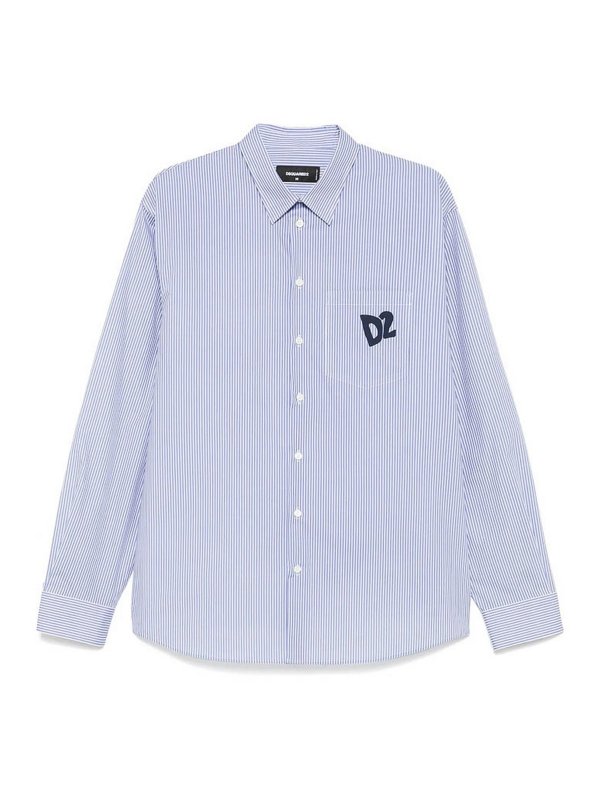 DSQUARED2: Chemises - Chemise - Blanc