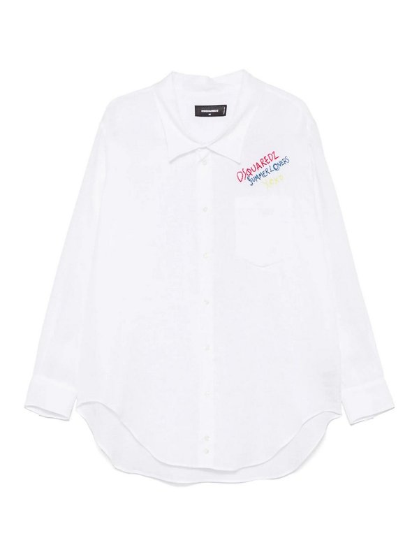 DSQUARED2: シャツ - シャツ - 白