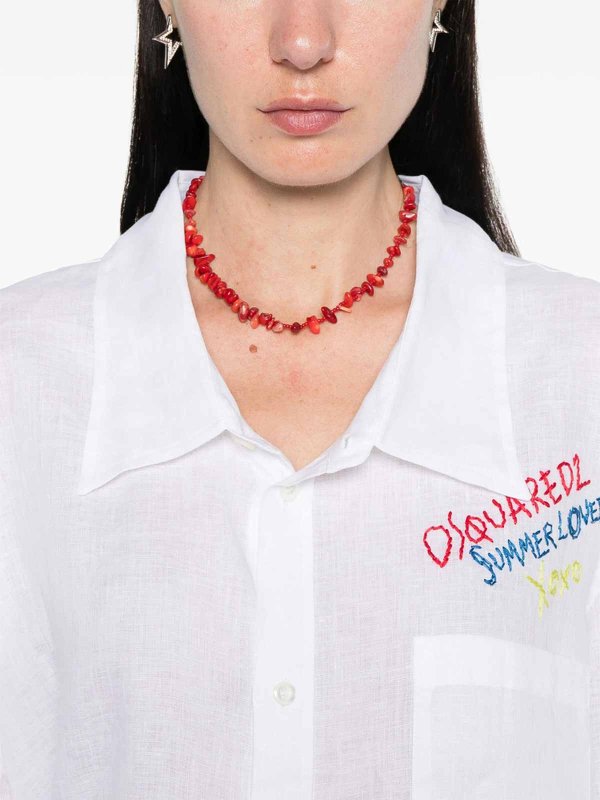 The Best Shops DSQUARED2: シャツ - シャツ - 白