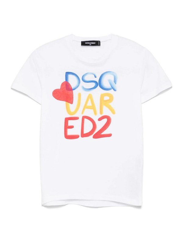 DSQUARED2: Tシャツ - Tシャツ - 白