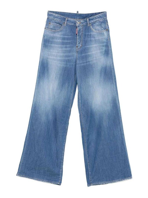 DSQUARED2: Casual Hosen - Casual Hose - Blau