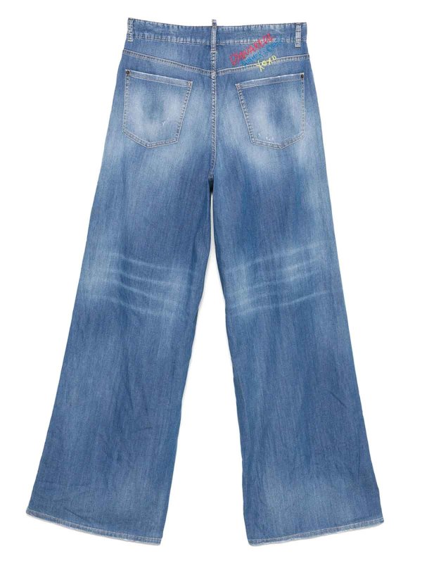 DSQUARED2: Casual Hosen online - Casual Hose - Blau