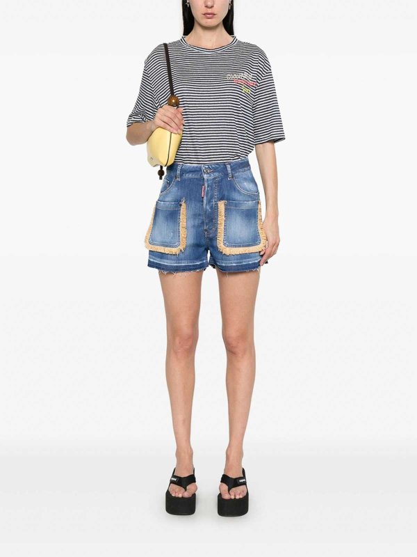 DSQUARED2 buy online Shorts - Azul