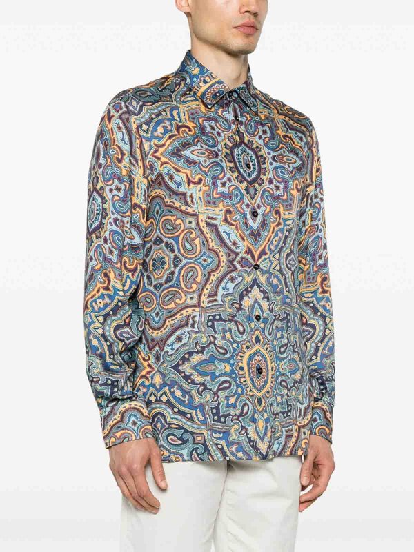 ETRO buy online シャツ - ブルー