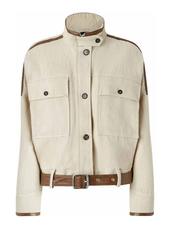 Pinko: Casualjacken - Casualjacke - Beige