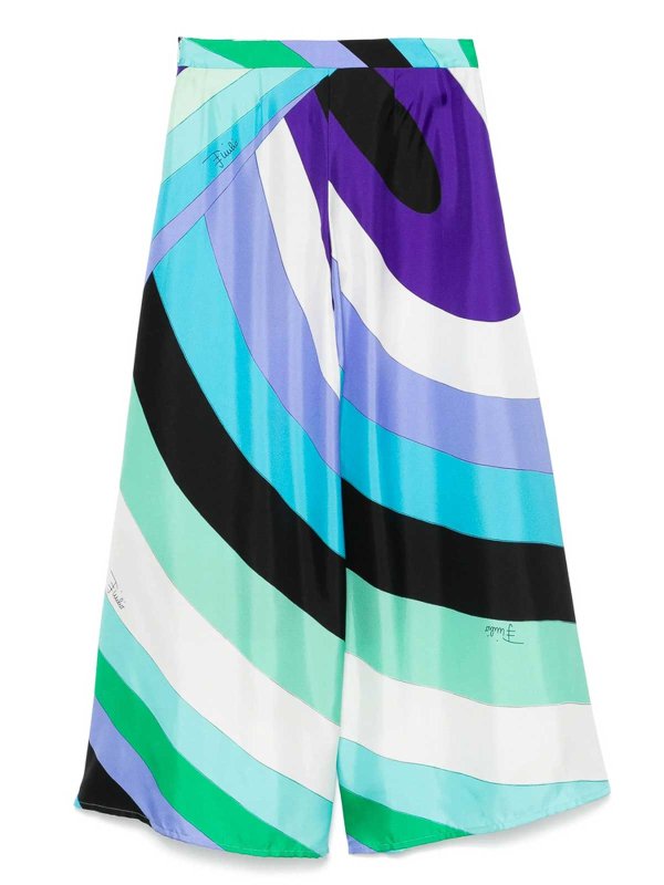 EMILIO PUCCI: カジュアルトラウザー online - カジュアルパンツ - マルチカラー