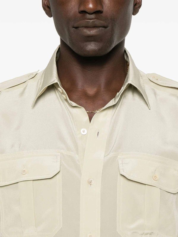 The Best Shops TOM FORD: Hemden - Hemd - Beige
