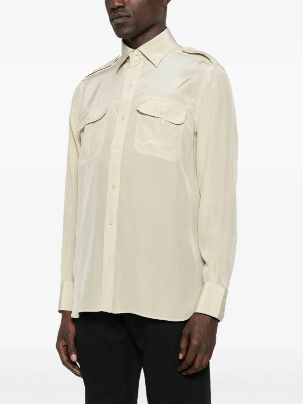 Hemd - Beige shop online: TOM FORD