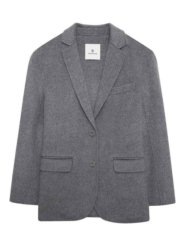 ジャケット ANINE BING Women Jackets A0110719WO GRM5 GREY Anine Bing Jacket - Grey - Women | A0110719GRM5 | thebs.com