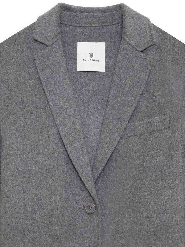 ジャケット ANINE BING Women Jackets A0110719WO GRM5 GREY Anine Bing Jacket - Grey - Women | A0110719GRM5 | thebs.com