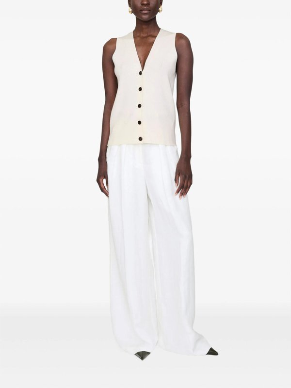 ANINE BING: Chalecos  online - Chaleco - Blanco