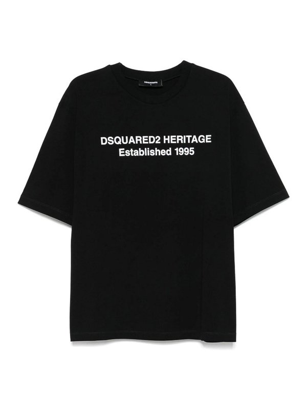 DSQUARED2: Tシャツ - Tシャツ - 黒