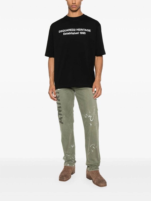 DSQUARED2: Tシャツ online - Tシャツ - 黒