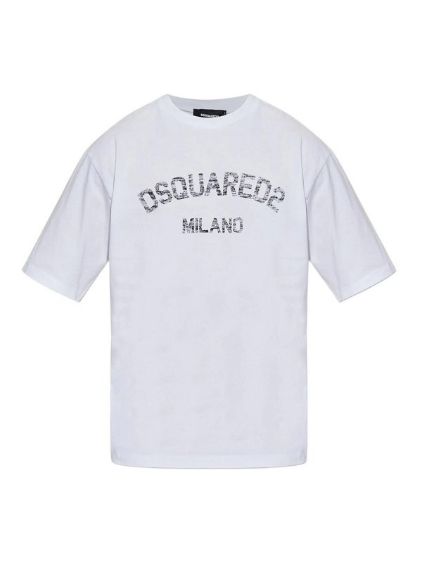 DSQUARED2: Tシャツ - Tシャツ - 白