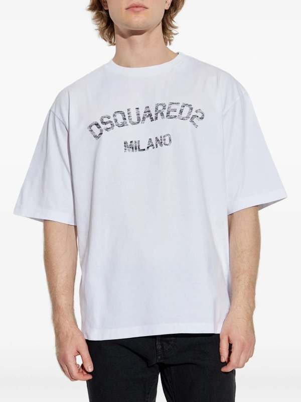 The Best Shops DSQUARED2: Tシャツ - Tシャツ - 白