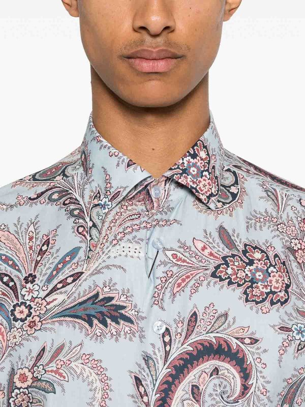 ETRO: シャツ online - シャツ - ブルー