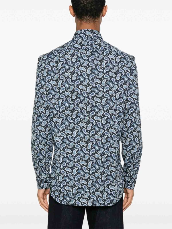 Chemise - Bleu shop online: ETRO