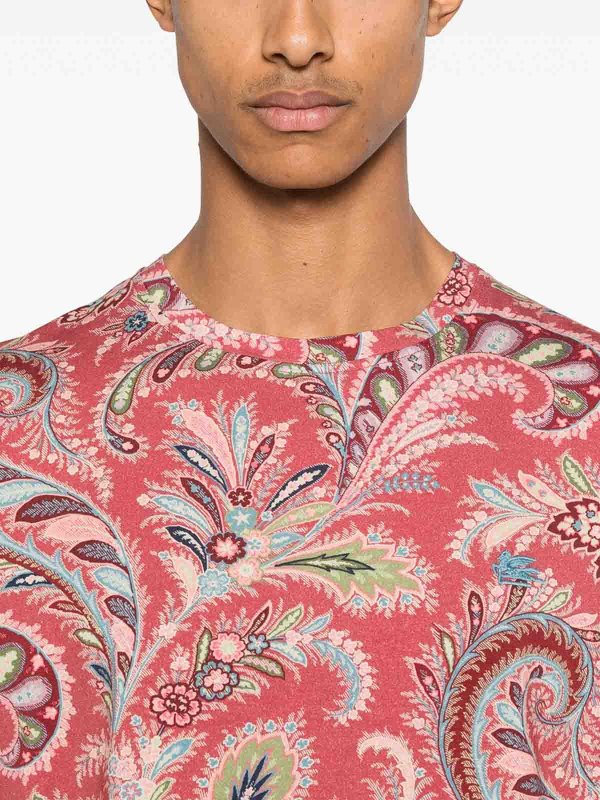 The Best Shops ETRO: Camisetas - Camiseta - Color Carne Y Neutral