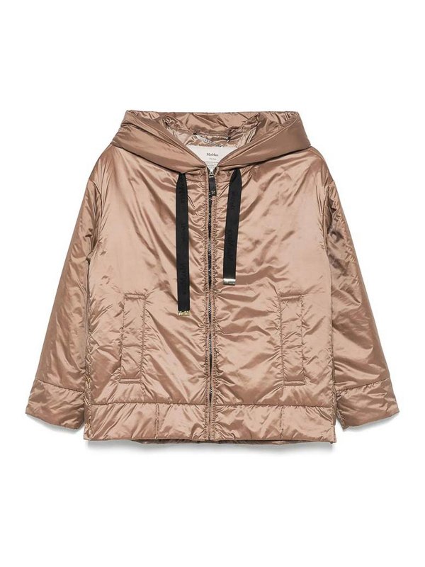 MAX MARA THE CUBE: Casualjacken - Casualjacke - Braun