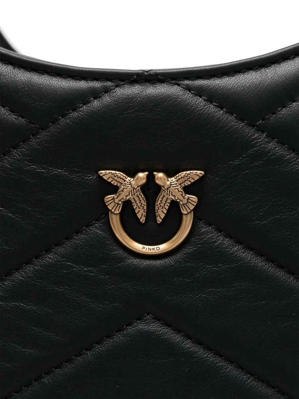 The Best Shops Pinko: クロスボディバッグ - クロスボディバッグ - 黒