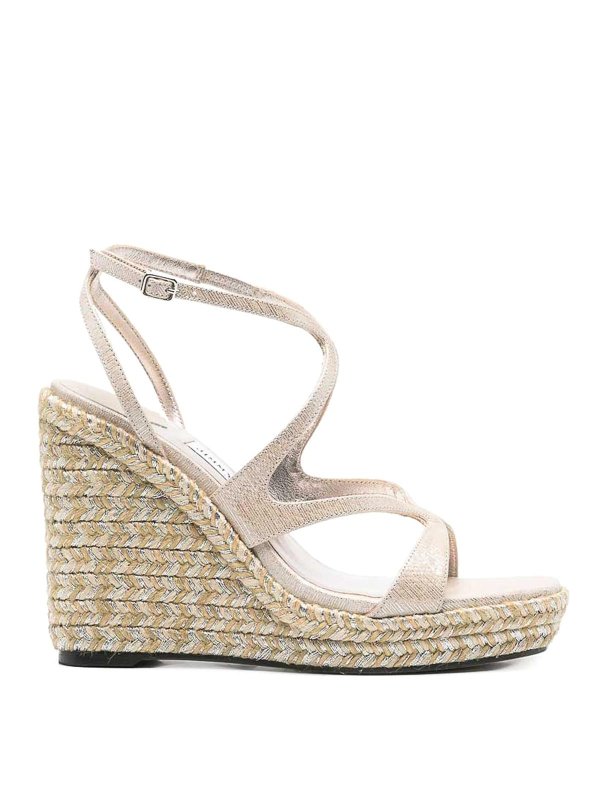 JIMMY CHOO: サンダル - サンダル - ベージュ