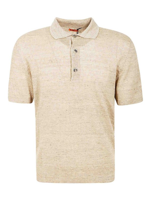 BARENA VENEZIA: ポロシャツ - ポロシャツ - ライトベージュ