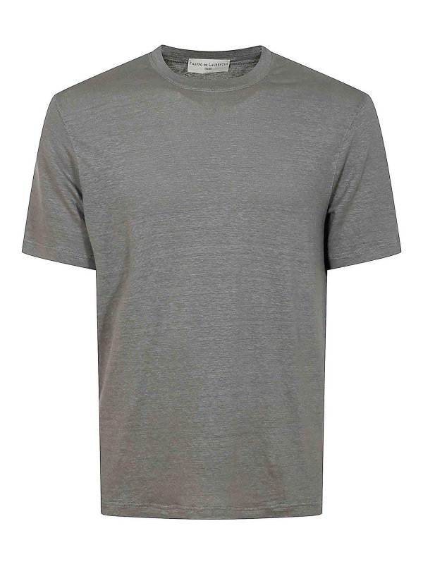 FILIPPO DE LAURENTIIS: Camisetas - Camiseta - Gris