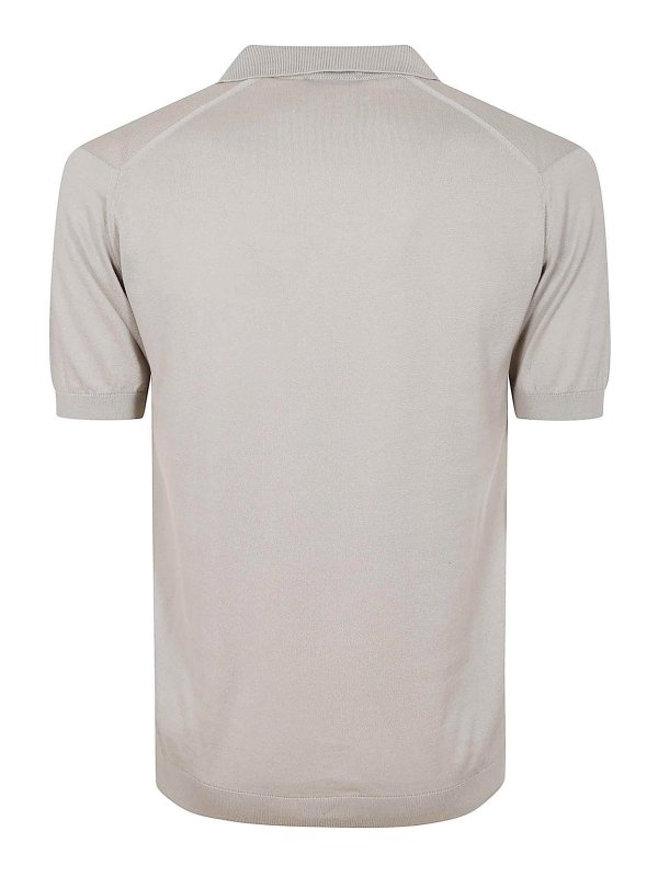 JOHN SMEDLEY: シャツ online - シャツ - オレンジ