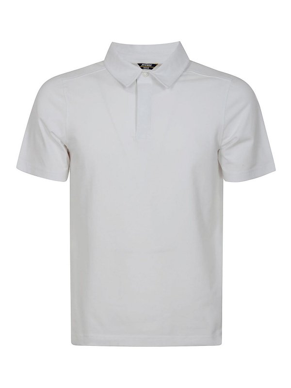 K-WAY: Poloshirts - Poloshirt - Weiß