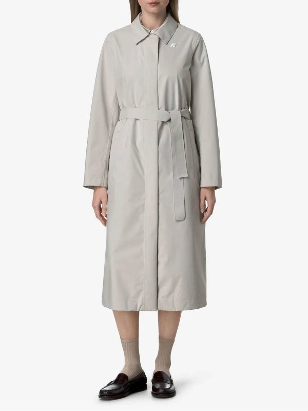 The Best Shops K-WAY: Trenchs - Trench-Coat - Beige