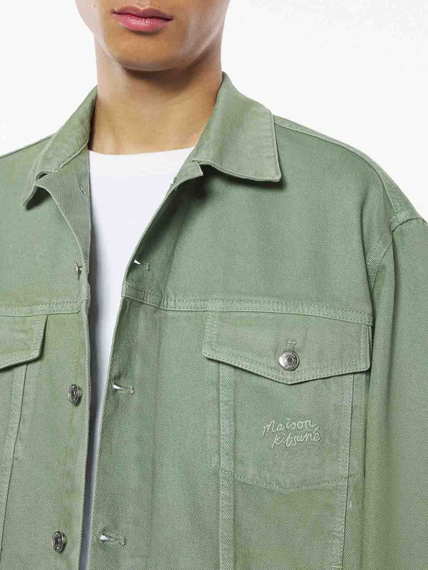 Chaqueta Casual - Verde shop online: MAISON KITSUNÉ