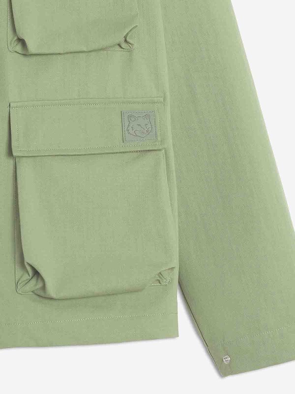 The Best Shops MAISON KITSUNÉ: casual jackets - Hooded Popover Jacket