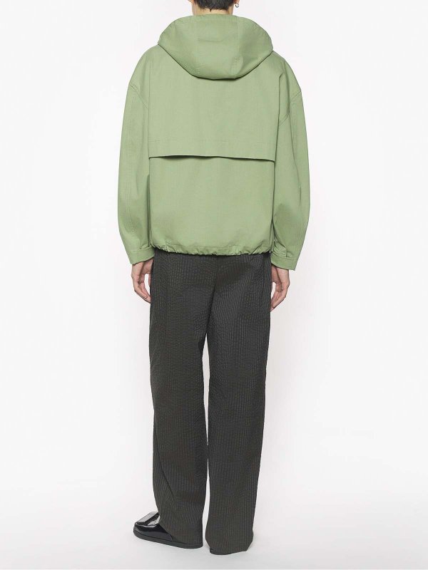 The Best Shops MAISON KITSUNÉ: Hooded Popover Jacket