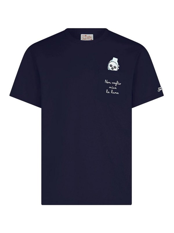 MC2 SAINT BARTH: T-shirts - T-Shirt - Bleu