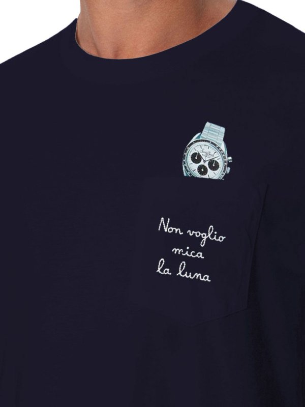 MC2 SAINT BARTH: T-shirts online - T-Shirt - Bleu