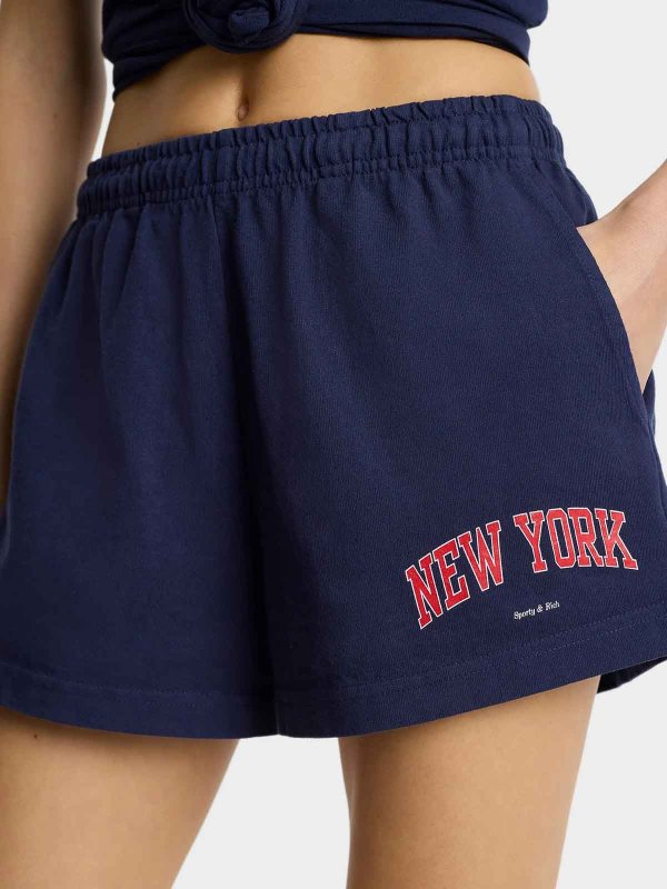 The Best Shops SPORTY & RICH: pantaloni shorts - New York Ivy Disco Short