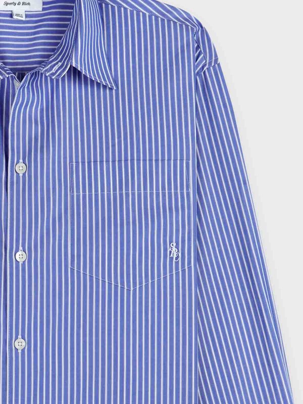 The Best Shops SPORTY & RICH: Camisa - Azul