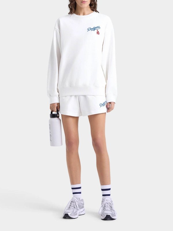 SPORTY & RICH: Pull col rond online - Pull Col Rond - Blanc
