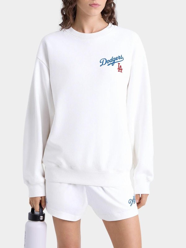 The Best Shops SPORTY & RICH: Pull col rond - Pull Col Rond - Blanc