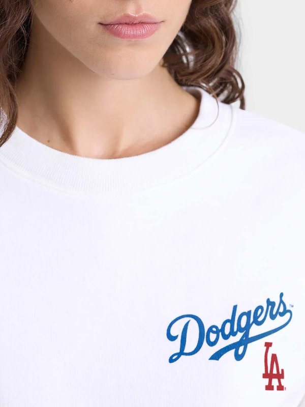 Pull Col Rond - Blanc shop online: SPORTY & RICH