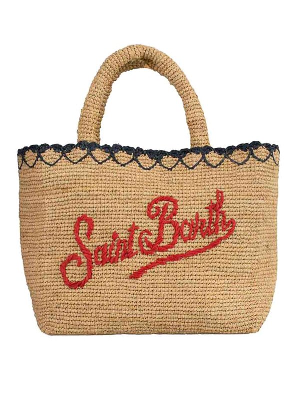 MC2 SAINT BARTH: borse a tracolla - Borsa Raffia Beach Mid